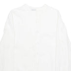 Womens Blouse White Long Sleeve M
