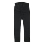 LEVI'S Mens Jeans Black Slim Skinny Denim W29 L29 Classic Cotton Blend Zip