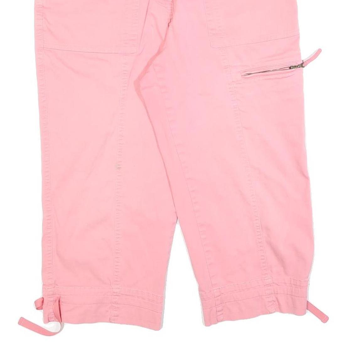 WESTBOUND Womens Shorts Pink Casual Cargo M W30 Lightweight Cotton Blend