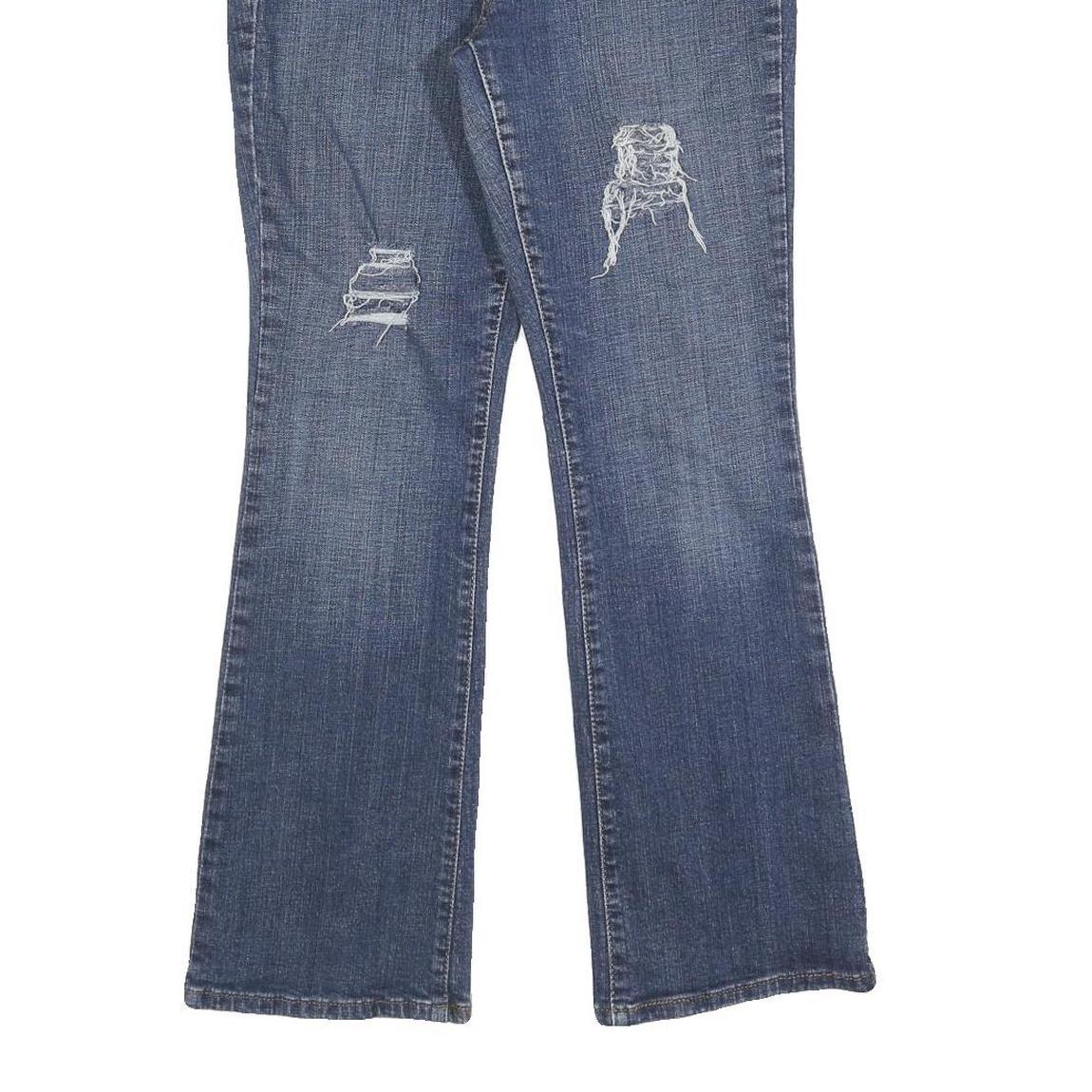 LEVI'S 515 Womens Jeans Blue Regular Bootcut Denim Medium W28 L30 Distressed