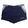 PIERRE L'AMOUR Womens Casual Shorts Blue XL W36