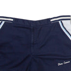 PIERRE L'AMOUR Womens Casual Shorts Blue XL W36
