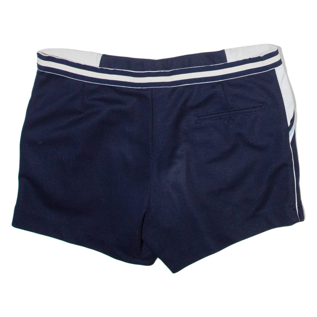 PIERRE L'AMOUR Womens Casual Shorts Blue XL W36