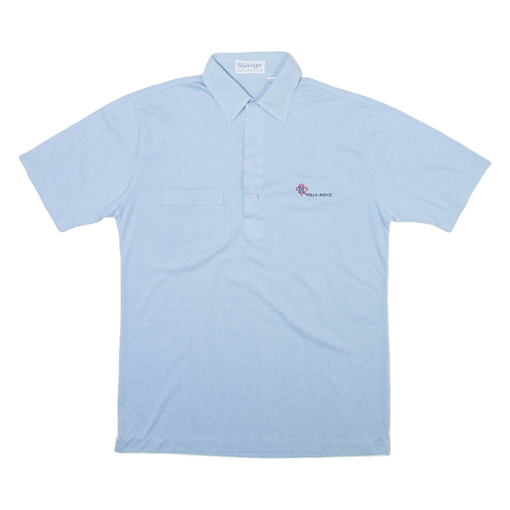 SLAZENGER Mens Polo Shirt Blue M