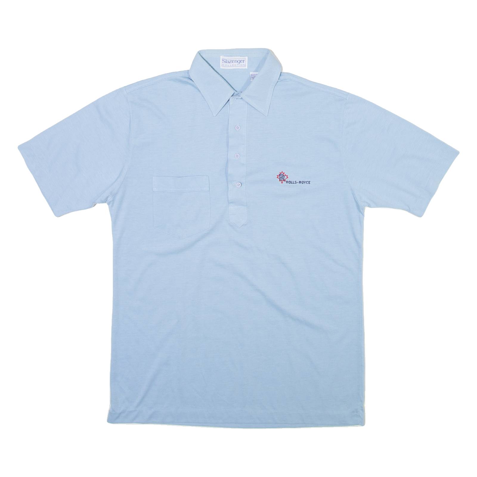 SLAZENGER Mens Polo Shirt Blue M