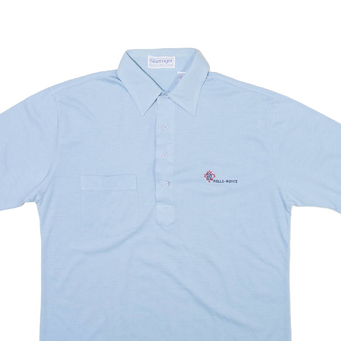 SLAZENGER Mens Polo Shirt Blue M