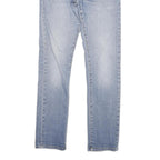 CARHARTT Mens Jeans Blue Slim Skinny Denim Light W31 L32 Zip Cotton Blend