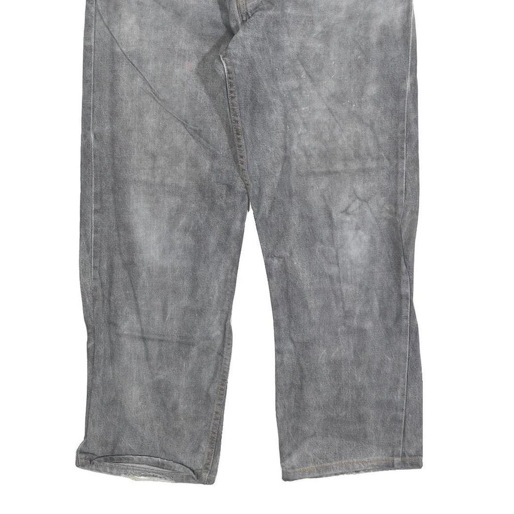 LEVI'S 501 Mens Jeans Blue Regular Straight Denim Medium W32 L28 Classic Button