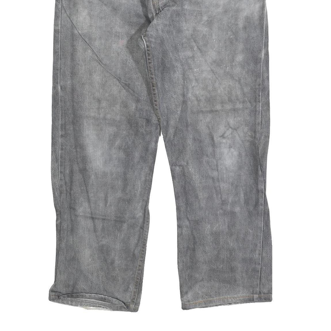 LEVI'S 501 Mens Jeans Blue Regular Straight Denim Medium W32 L28 Classic Button