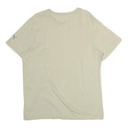 PUMA Mens Beige Graphic T-Shirt L Short Sleeve Crew Neck Casual