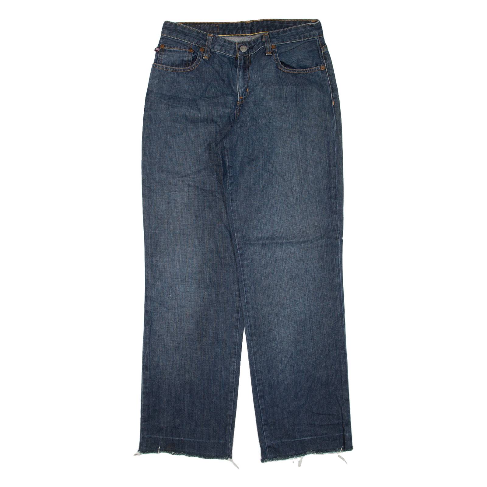 RALPH LAUREN POLO JEANS COMPANY Womens Jeans Blue Relaxed Straight W28 L30