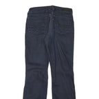 LEVI'S Womens Regular Blue Denim Medium Zip Jeans W28 L29 Stylish Classic Fit