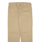 DICKIES Mens Trousers Beige Regular Straight W34 L32