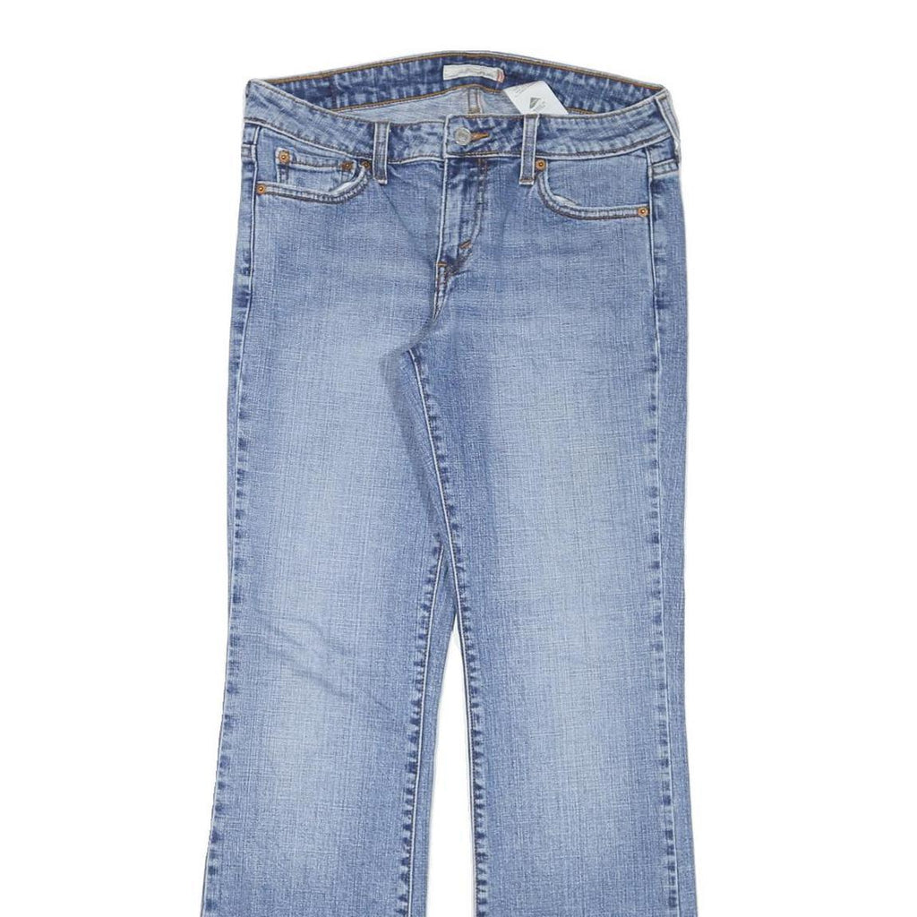 LEVI'S Womens Regular Fit Straight Leg Denim Light Blue Jeans W30 L31 Classic