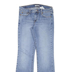 LEVI'S Womens Regular Fit Straight Leg Denim Light Blue Jeans W30 L31 Classic