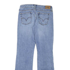 LEVI'S Womens Regular Fit Straight Leg Denim Light Blue Jeans W30 L31 Classic