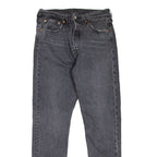 LEVI'S 501S Jeans Womens Grey Skinny Straight W28 L28