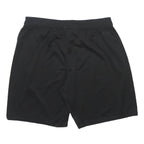ADIDAS Mens Black Sports Shorts L W32 Polyester Comfortable Casual Wear