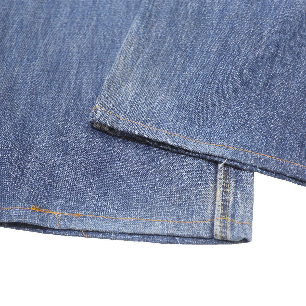 CARHARTT Mens Relaxed Blue Denim Jeans W33 L28 Button Closure Comfortable Style