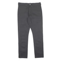 DICKIES Mens Black Regular Fit Straight Leg Trousers W32 L32 Workwear Zip