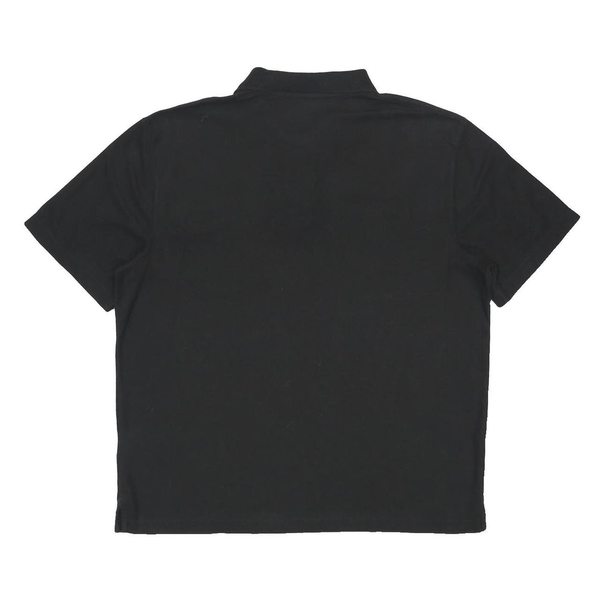 CARHARTT Mens Black Clean Cabling Logo Short Sleeve Polo Shirt L Workwear Casual