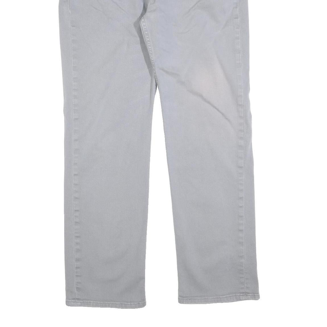 LEVI'S 514 Classic Mens Jeans Grey Classic Straight Denim Medium W38 L32 Casual