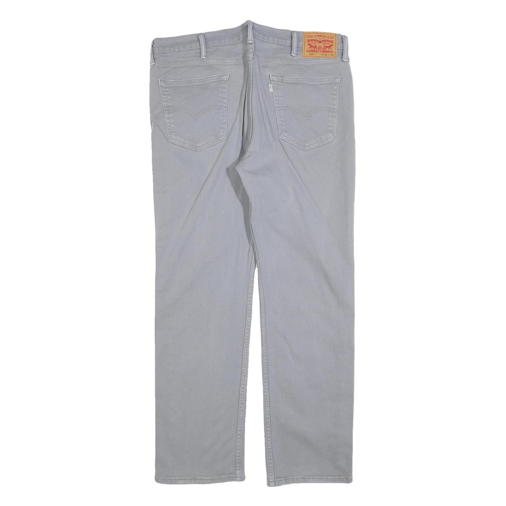 LEVI'S 514 Classic Mens Jeans Grey Classic Straight Denim Medium W38 L32 Casual
