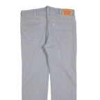 LEVI'S 514 Classic Mens Jeans Grey Classic Straight Denim Medium W38 L32 Casual