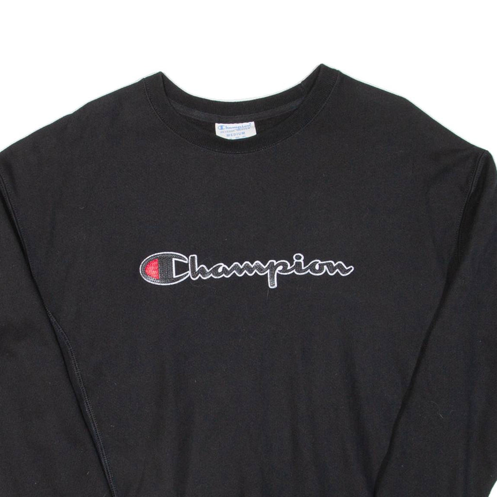 CHAMPION REVERSE WEAVE Womens Sweatshirt Black M