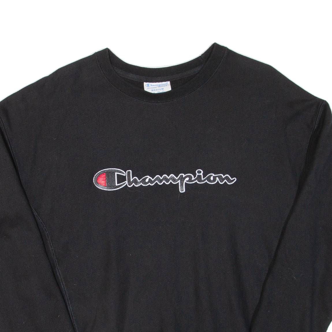 CHAMPION REVERSE WEAVE Womens Sweatshirt Black M