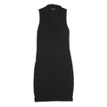 ARMANI EXCHANGE Womens Black Sleeveless Polyester Dress M V-Neck Bodycon Midi