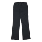 COLUMBIA Womens Polyester Blend Black Regular Straight Trousers W30 L31 Outdoor