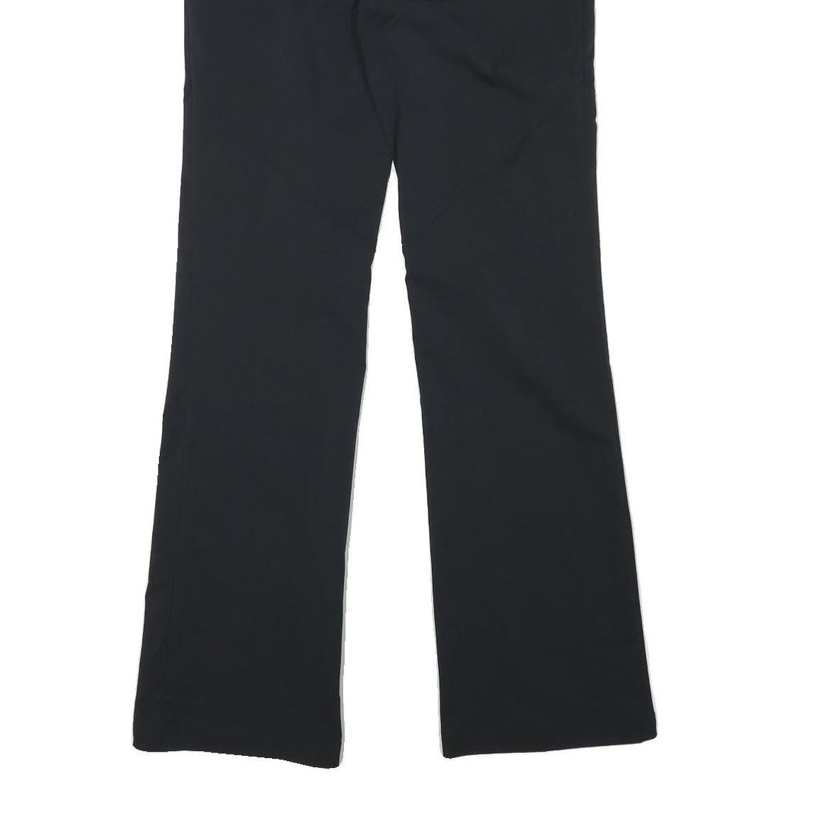 COLUMBIA Womens Polyester Blend Black Regular Straight Trousers W30 L31 Outdoor