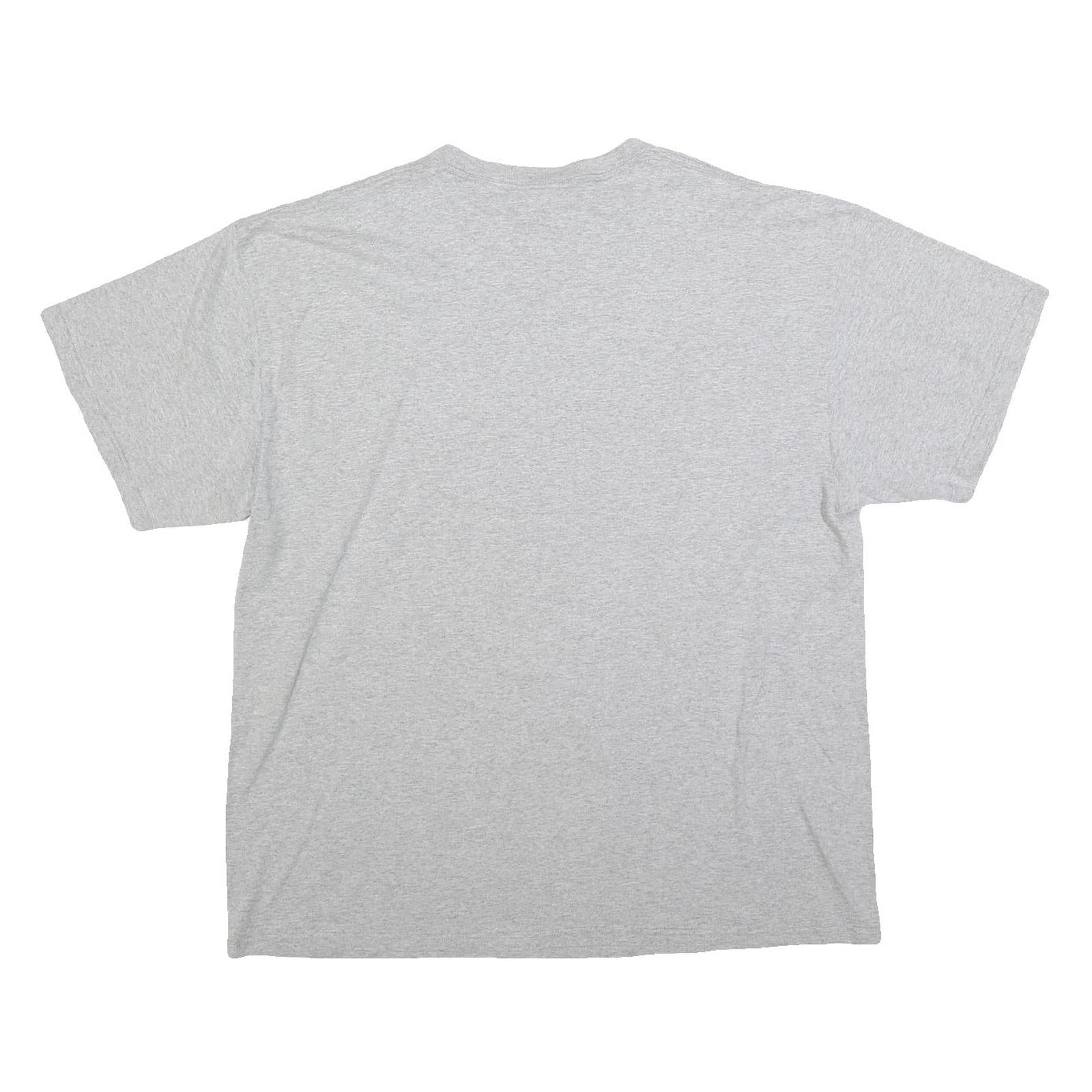 NBA Mens Grey Brooklyn Nets Graphic T-Shirt XL Short Sleeve Crew Neck