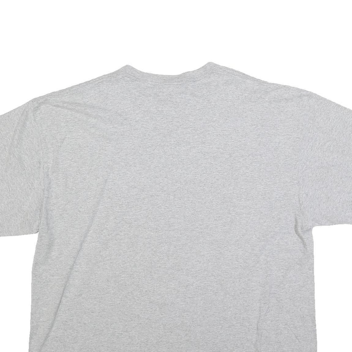 NBA Mens Grey Brooklyn Nets Graphic T-Shirt XL Short Sleeve Crew Neck