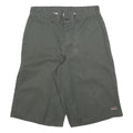 DICKIES Mens Shorts Grey Casual M W30 Cotton Blend Classic Fit Workwear