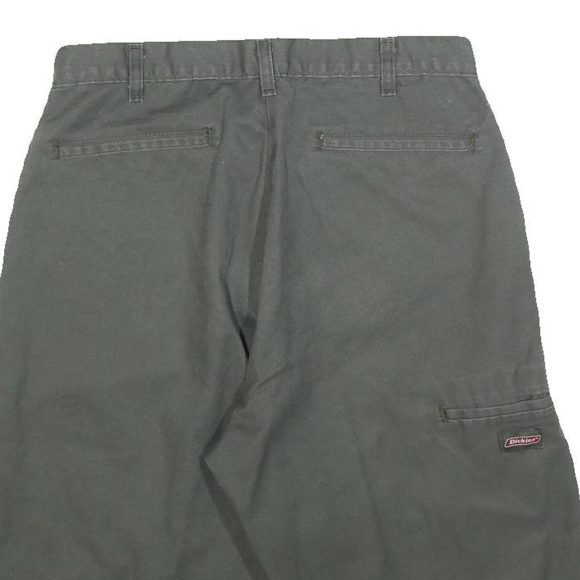 DICKIES Mens Shorts Grey Casual M W30 Cotton Blend Classic Fit Workwear