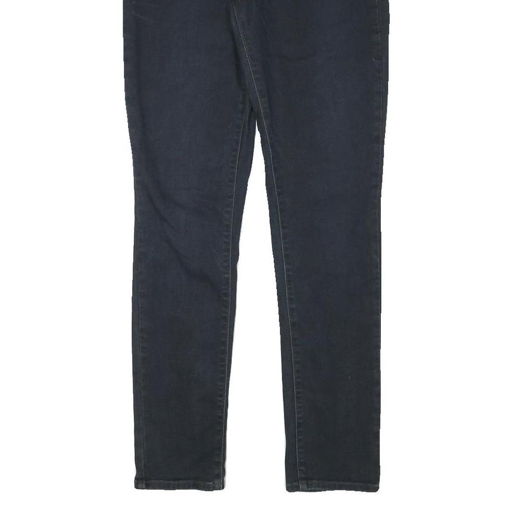 LEVI'S Womens Slim Skinny Denim Dark W28 L29 Stretch Cotton Blend Zip Jeans