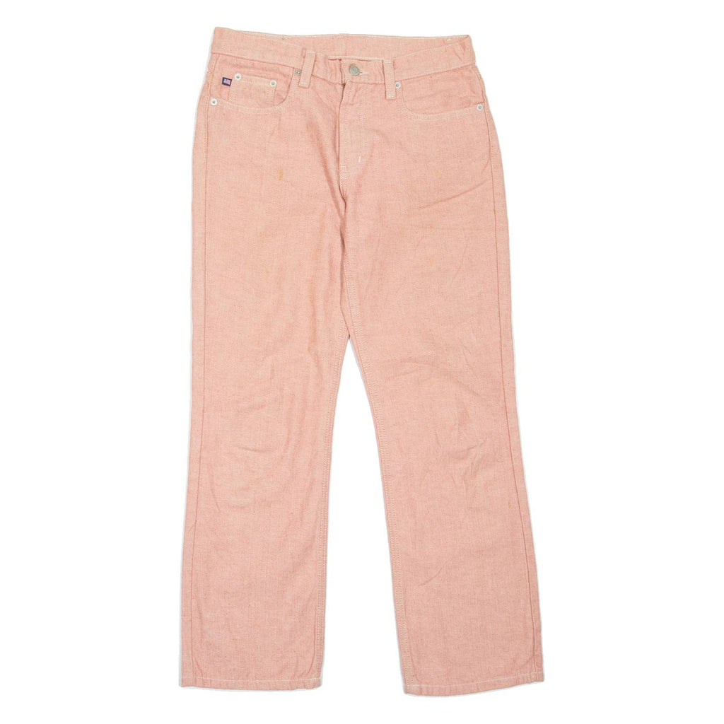 RALPH LAUREN POLO JEANS COMPANY Womens Jeans Pink Regular Straight W29 L28