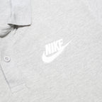 NIKE Mens Grey Short Sleeve Plain Polo Shirt M Cotton Sports Casual