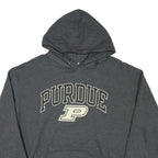 CHAMPION Mens Grey Purdue Pullover Hoodie XL Cotton Blend Casual