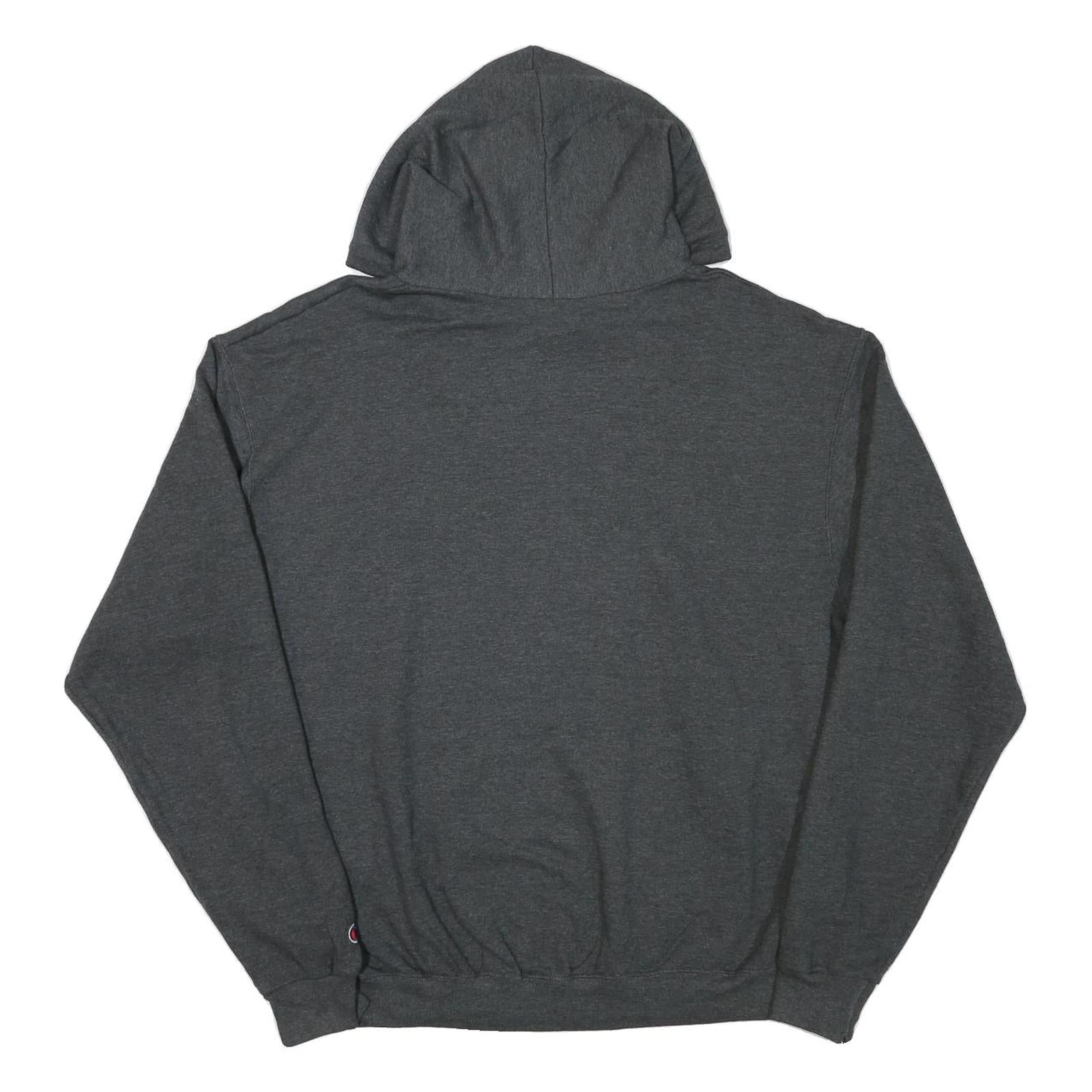 CHAMPION Mens Grey Purdue Pullover Hoodie XL Cotton Blend Casual