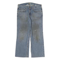 CARHARTT Mens Jeans Blue Relaxed Straight Denim Light W32 L35 Casual Workwear