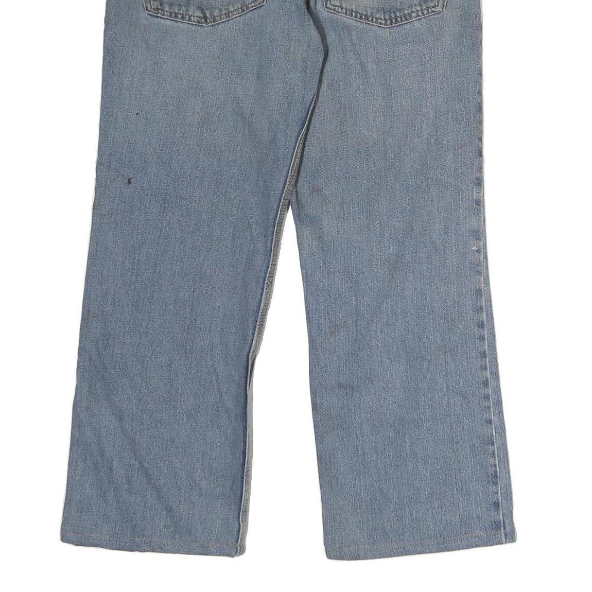 CARHARTT Mens Jeans Blue Relaxed Straight Denim Light W32 L35 Casual Workwear