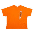 WINNER'S CIRCLE Mens Orange Stewart Graphic T-Shirt 2XL Short Sleeve Crew Neck