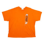 WINNER'S CIRCLE Mens Orange Stewart Graphic T-Shirt 2XL Short Sleeve Crew Neck