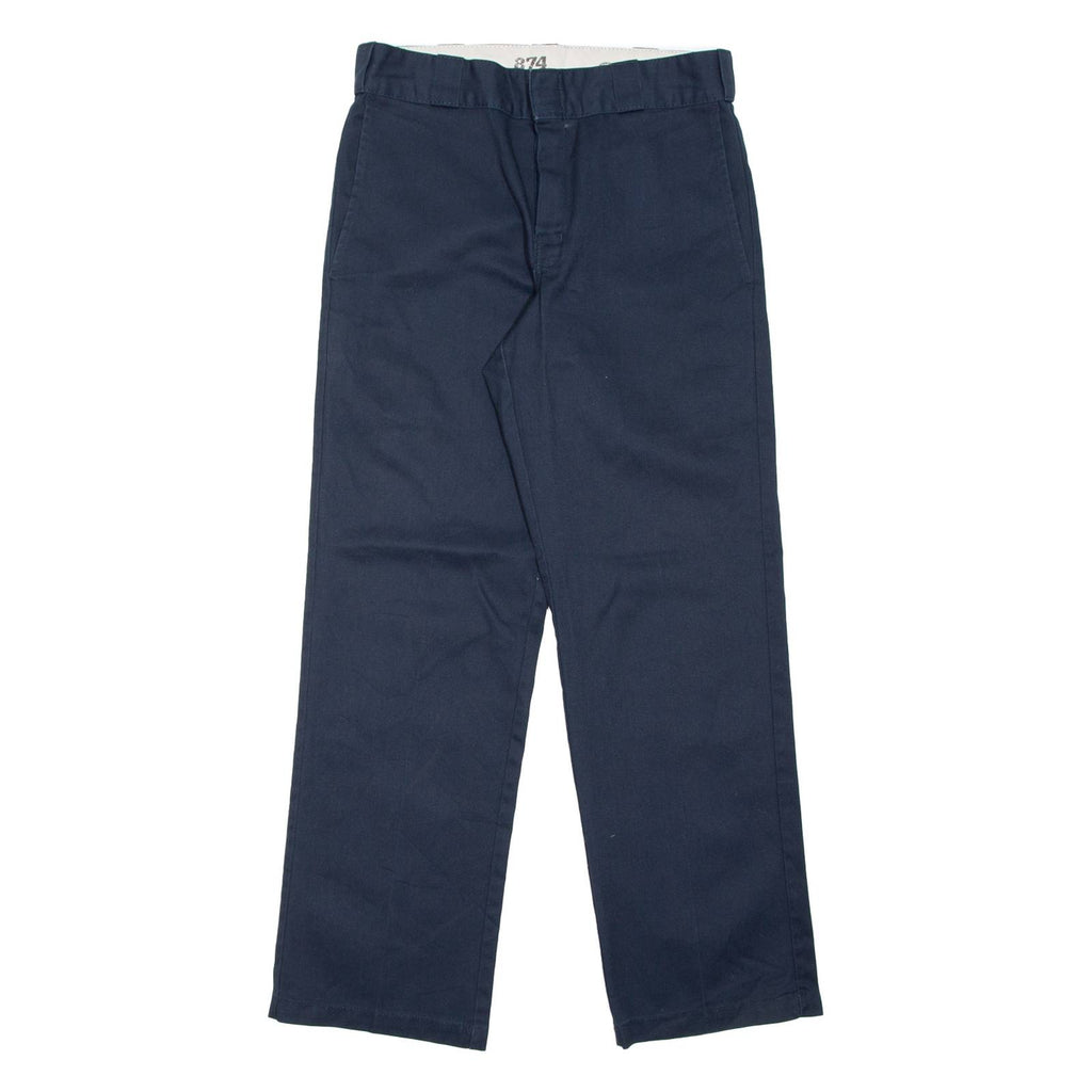DICKIES Chino Mens Trousers Blue Regular Straight W30 L29