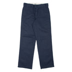 DICKIES Chino Mens Trousers Blue Regular Straight W30 L29