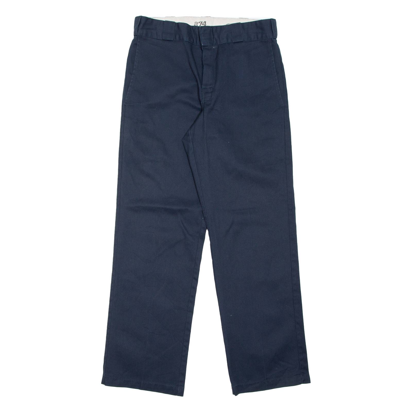 DICKIES Chino Mens Trousers Blue Regular Straight W30 L29