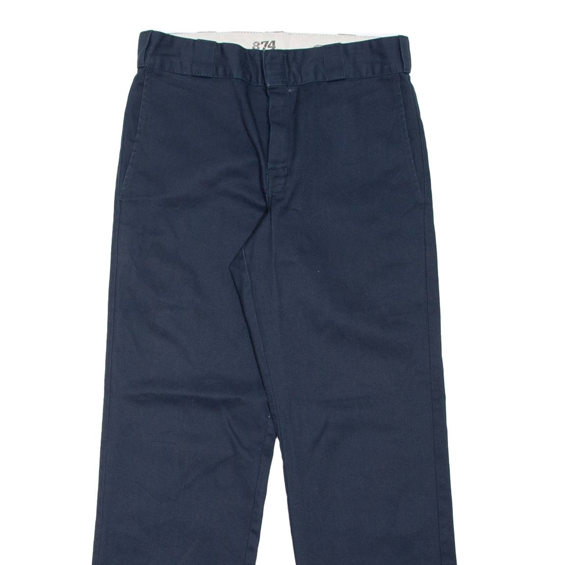 DICKIES Chino Mens Trousers Blue Regular Straight W30 L29